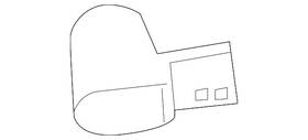 28438-4ra1b Nissan Genuine Park Sensor