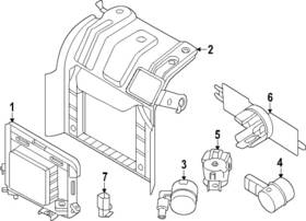 28438-9308r Nissan Genuine Park Sensor