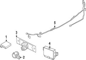 28438-9809r Nissan Genuine Park Sensor