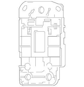 28452-4af0d Nissan Genuine Bracket 28452-4af0d Nissan Genuine Bracket