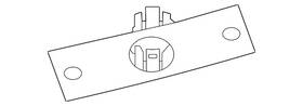Nissan 28533-1yc9a Genuine Parking Aid Sensor Housing