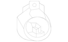 28533-5mp0c Nissan Genuine Park Sensor Retainer