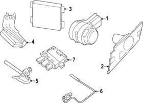 28533-5mp1a Nissan Genuine Bracket 28533-5mp1a Nissan Genuine Bracket