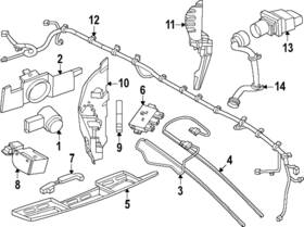 28533-7kr5c Nissan Genuine Park Sensor Cover