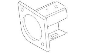 Nissan 28533-7ku0b Genuine Parking Aid Sensor Housing