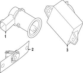 28533-9bu3d Nissan Genuine Sensor Protector