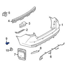 284385ea0f Nissan Oe For Versa 2020-2021 Rear Parking Aid Sensor