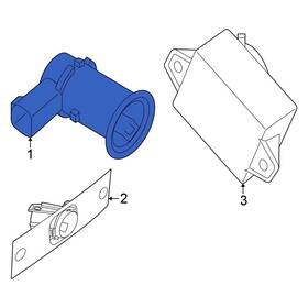 284389bu1e Nissan Oe For Frontier 2022-2024 Rear Inner Parking Aid Sensor