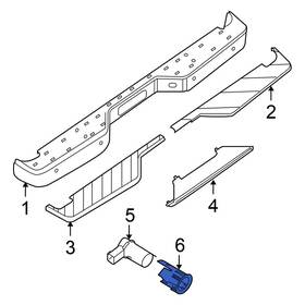 284527s200 Nissan Oe For Titan 2004-2015 Parking Aid Sensor Bracket