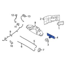 285336ta9b Nissan Oe For Pathfinder 22-24 Rear Left Outer Parking Aid Sensor Housing 285336ta9b Nissan Oe For Pathfinder 22-24 Rear Left Outer Parking Aid Sensor Housing