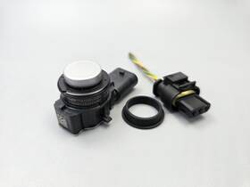 9261580-a104 Oem 9261580/a104 Pdc Ultrasonic Sensor Silver For Bmw 1 2 3 4 Series Bumper Park