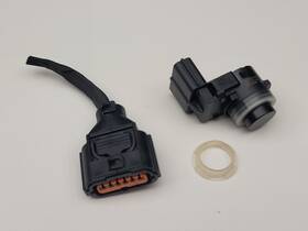 99310-s1000 Oem 19-20 Hyundai Santa Fe Pdc Bumper Parking Ultrasonic Sensor Blk