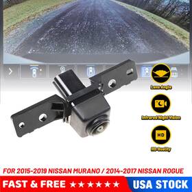Dcsxt-rogue-14-17 Oxilam Front View Bumper Grille Camera For 2015-2019 Nissan Murano 2014-2017 Rogue Usa
