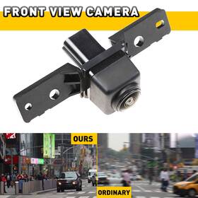 Xpd-dcsxt-1646 Oxilam Black Front Bumper View Camera For Nissan Murano 15-19 Rogue 14-17