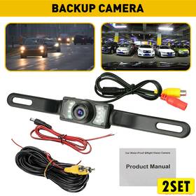 Peakparts 763769773539 2set Car Rear View Backup Camera Parking Reverse Back Up Cameras Waterproof Cmos