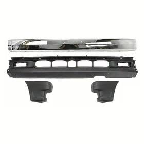 1700 Perfect Fit 467163289312 New Front Chrome Bumper Replacement Kit For 1990-93 2wd Mazda B2000 B2200 B2600