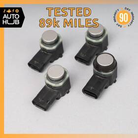 7pp919133 Porsche 2012 Panamera 970 S Hybrid Bumper Parktronic Parking Sensor Set Of 4 Oem