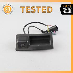 7w5827566c Porsche Cayenne 958 Hybrid S Trunk Tailgate Release Open Handle With Camera Oem