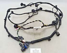 95b971104p Porsche 15-18 Oem Macan 95b Rear Pdc Park Distance Sensor Set White With Harness