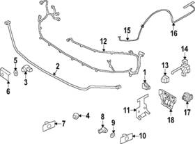 9y0-972-155-gs Porsche Genuine Wire Harness