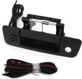 Pqy 663260206843 Backup Camera And Rear Tailgate Latch Handle For 2009-17 Dodge Ram 1500 2500 3500