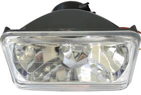 Rs-7012b Race Sport Rs 7012b 4x6in Diamond Cut Headlight Conversion Lens H4