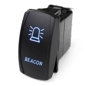 Rslj51b Race Sport Led Rocker Switch With Blue Radiance Beacon