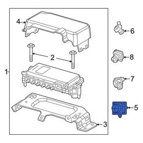 56029954aa Ram Oe For 1500 2025 Center Park Assist Camera 56029954aa Ram Oe For 1500 2025 Center Park Assist Camera