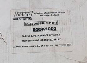 Bssk1000 Rosco Wireless Under Mount Ultrasonic Backup Sensor Kit