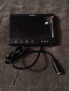 Rosco Vision Systems 033173084614 7 Inch Back Up Camera Monitor Only