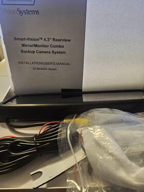 Stsk4530b Rosco Vision Systems 4.3 Inch Rearview Mirror/monitor Car Backup Camera