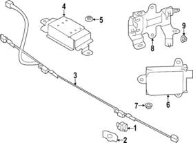 57721vc530 Subaru Genuine Park Sensor Holder