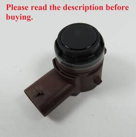 1127502-01-d Tesla 17-21 Model 3 S X Y Black Bumper Parking Sensor Front Rear Pdc Genuine Oem