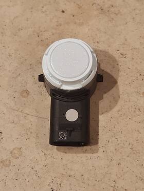 1741485-11-a Tesla Model 3/y Ultrasonic Parking Sensor Upa Radial Pearl White