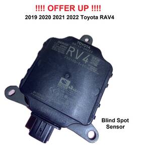 230100-3490 Toyota 2019 2020 2021 2022 Rav4 Blind Spot Monitor Sensor Oem 881620r033