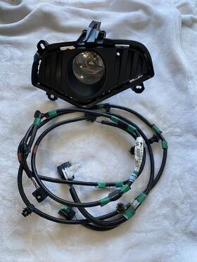 82114-42090 Toyota 2021 Rav4 Xle Driver Side Fog Light With Bracket / Oem Harness