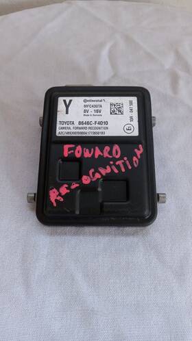 8646c-f4010 Toyota 2018 C-hr Forward Recognition Camera Module Oem Used