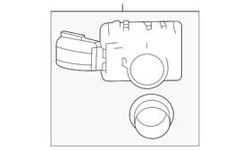 89341-0e040-b4 Toyota Genuine Park Sensor