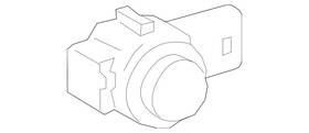 89341-waa25 Toyota Genuine Gr Supra 2020-2021 Rear Park Sensor Dark Gray 1qty