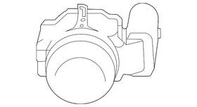 89341-waa54 Toyota Genuine Sensor