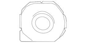 89348-06230-b1 Toyota Genuine Park Sensor Retainer