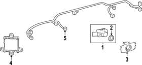 89348-34060-b1 Toyota Genuine Park Sensor Retainer