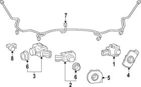 89348-47200-b1 Toyota Genuine Oem Sensor Retainer Part Frontcenter Prius 2023 2025 8934847200b1 89348-47200-b1 Toyota Genuine Oem Sensor Retainer Part Frontcenter Prius 2023 2025 8934847200b1