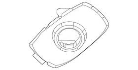 89348-48150-a0 Toyota Genuine Park Sensor Bezel 89348-48150-a0 Toyota Genuine Park Sensor Bezel
