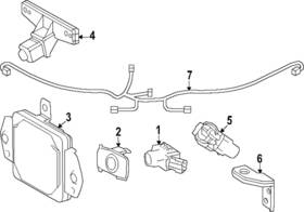 89348-60430-c3 Toyota Genuine Retainer Ultrasonic