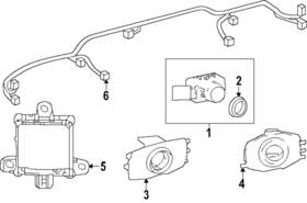 89348-70030-c1 Toyota Genuine Retainer Ultrasonic