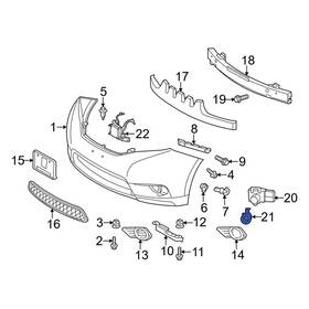 8934871010j5 Toyota Oe For Sienna 13-17 Rear Inner Parking Aid Sensor Housing 8934871010j5 Toyota Oe For Sienna 13-17 Rear Inner Parking Aid Sensor Housing