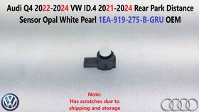 1ea919275bgru Volkswagen 2021-24 Audi Q4 Vw Id.4 Rear Park Distance Sensor Opal White Pearl