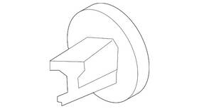 1q0-919-486-g-gru Volkswagen Genuine 2007-2011 Eos - Outer Bracket