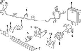 3cm-971-095-bh Volkswagen Genuine Harness